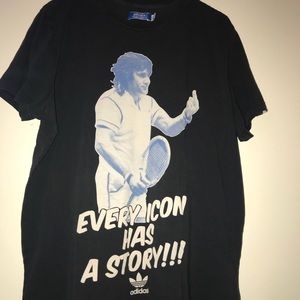 Vintage Washed Adidas Tennis T-Shirt